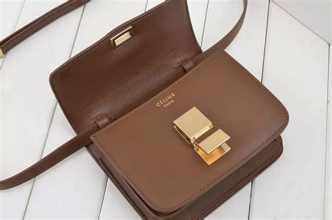 brown celine box bag|pre owned Celine bags.